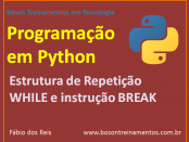 Programação em Python - Estrutura de Repetição WHILE e instrução BREAK
