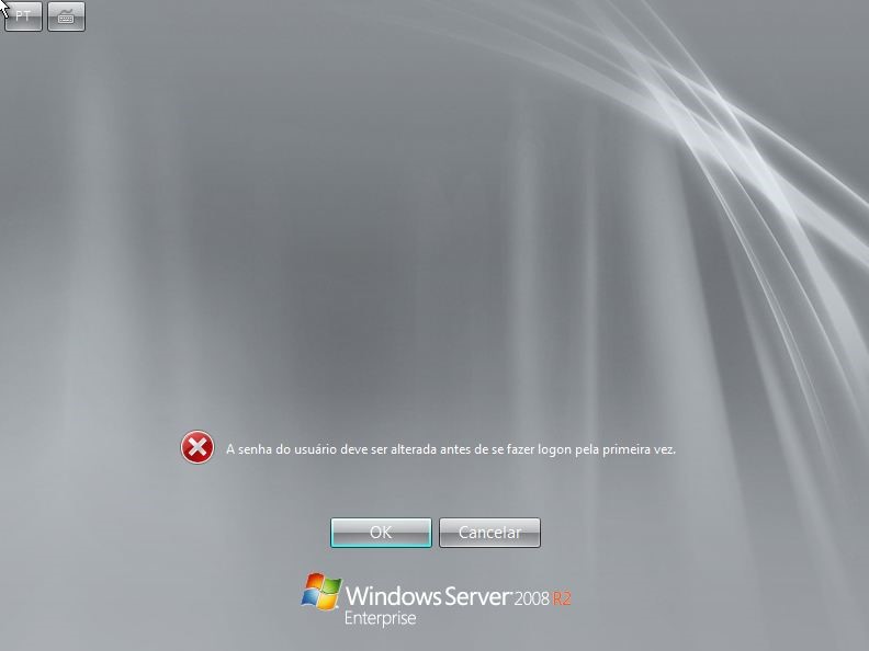 Alterar senha de administrador no Windows Server 2008 R2