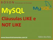 Cláusulas LIKE e NOT LIKE em MySQL