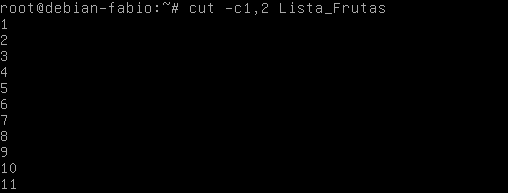how to use the cut command on Linux