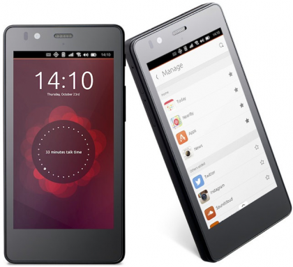 Smartphone Aquaris com Ubuntu