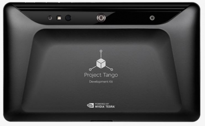 Tablet Google Project Tango 3D
