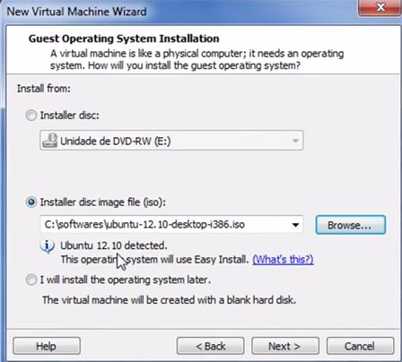 VMware Workstation 9 - Instalando o Ubuntu Linux