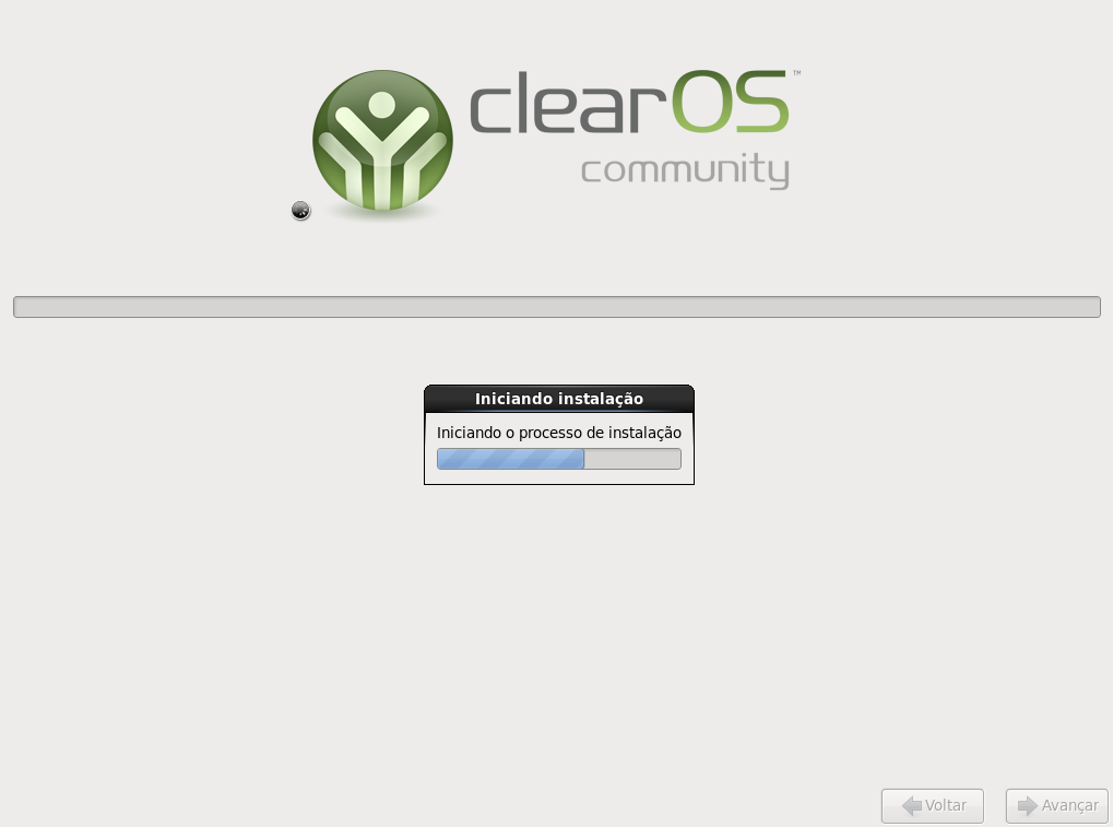 Instalando o ClearOS Community Edition