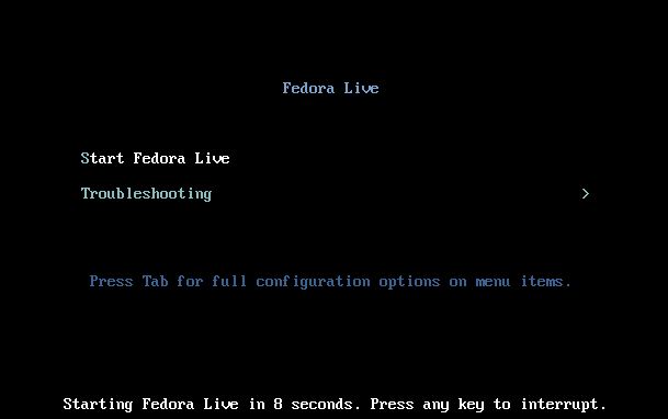 Fedora 22 - Instalar 01