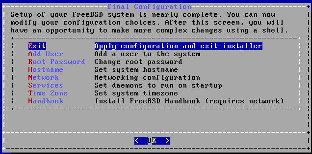FreeBSD - Finalizar Instalação no Virtualbox