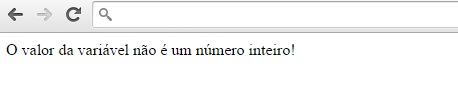 Testando tipos de variáveis no PHP - is_int()