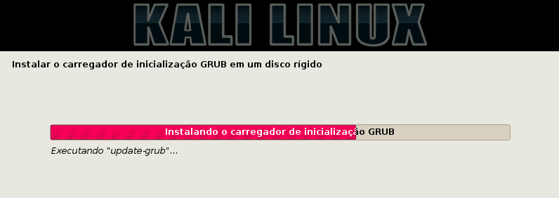 Kali Linux - update GRUB