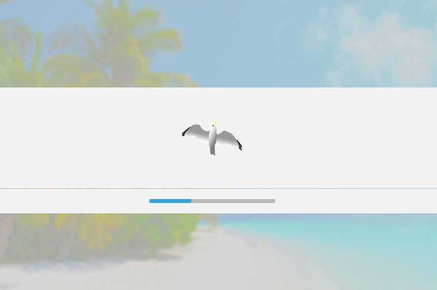 KaOS Linux - inicializando