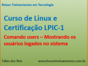 Comando users - Mostrando usuários logados no Linux