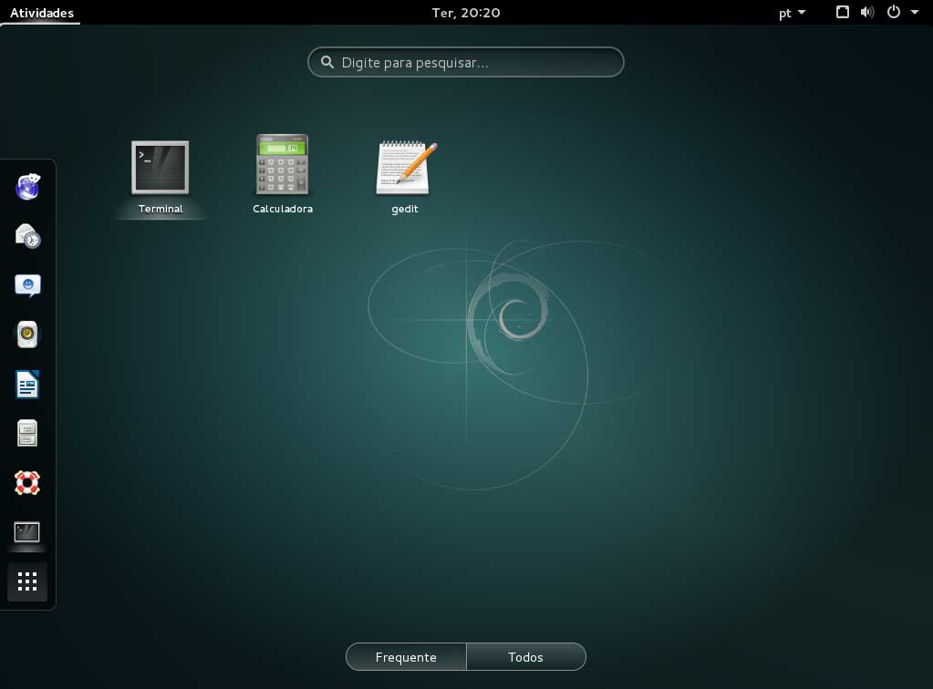 Debian Linux Desktop