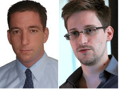 Glenn Greenwald e Edward Snowden