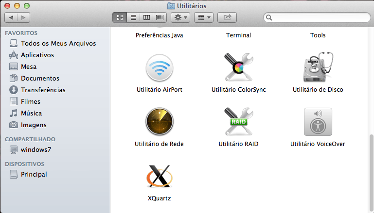 Instalar XQuartz no Mac OS X - Utilitários