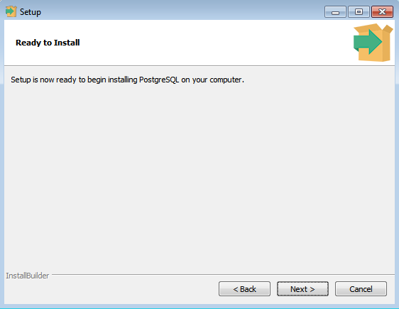 Setup pronto servidor postgresql
