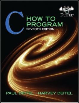 C How to program Deitel