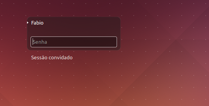 Tela de Login do LightDM no Ubuntu Linux - Greeter