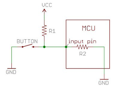 Curso de Eletrônica - Resistores de Pull-up