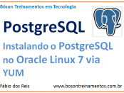 Instalando o PostgreSQL no Oracle Linux 7 via repositório YUM