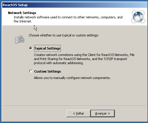 23-ReactOS-Configurações-Rede
