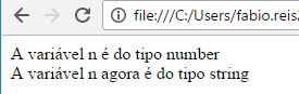 Convertendo números para strings em javaScript