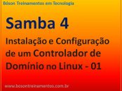 Controlador de Domínio com Samba 4 no Linux