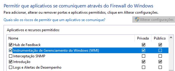 Instrumentação de Gerenciamento do Windows - WMI