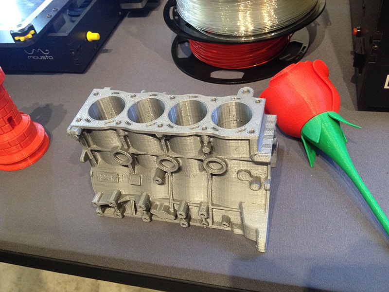 Objetos impressos com impressora 3D