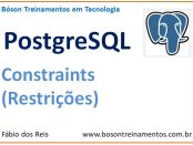 Constraints no PostgreSQL - Restrições de colunas