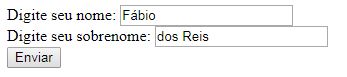 Sessões em PHP - formulário de envio