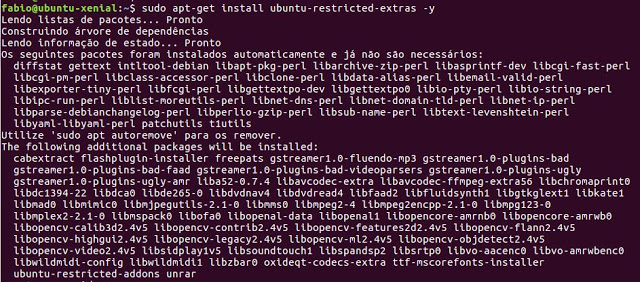 codec gstreamer no Linux Ubuntu