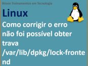 Como corrigir o erro não foi possível obter trava /var/lib/dpkg/lock-frontend no Linux