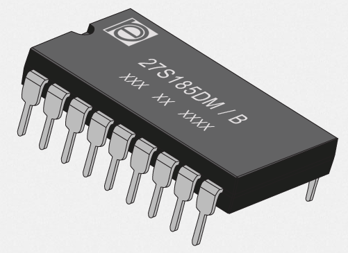 Típico chip de memória ROM - Firmware
