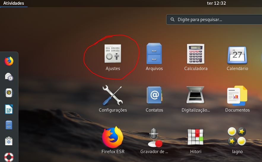 Gnome System-Tray-Icon