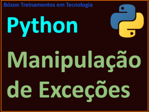 Manipulação de Exceções em Python - Blocos try except