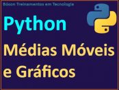 Como calcular médias móveis em Python e plotar gráfico de ações