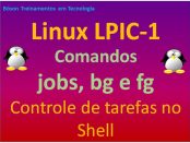 Controle de tarefas no Shell do Linux com comandos bg, fg e jobs