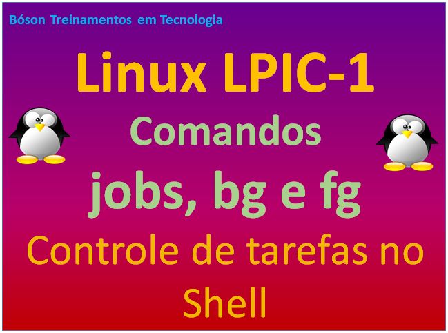 Controle de tarefas no Shell do Linux com comandos bg, fg e jobs
