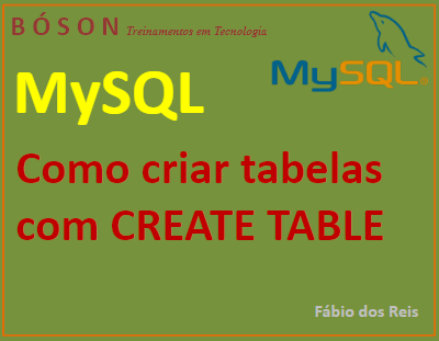 Criar tabelas em MySQL com CREATE TABLE Mysql
