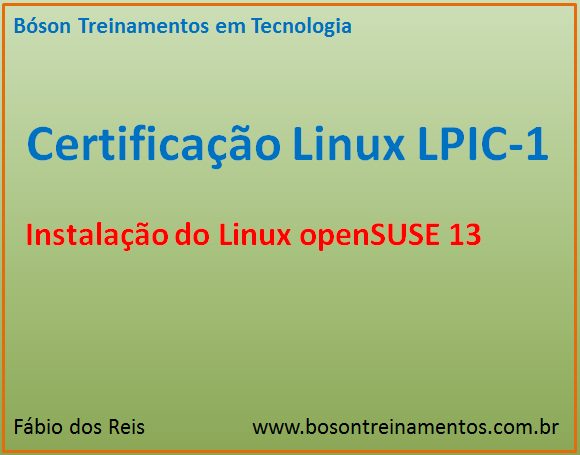 Instalação do Linux openSUSE - Curso de Linux