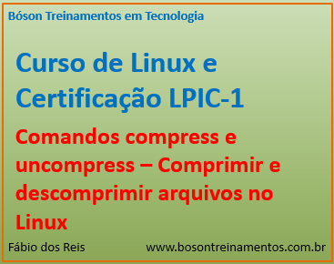 Comandos compress e uncompress - Linux LPI 1