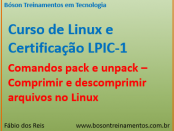 Comandos pack e unpack - Linux LPI 1