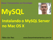 Instalar MySQL no Mac OS X