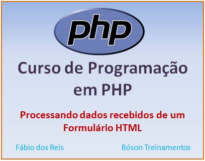 Curso de PHP - Processando dados do formulário PHP