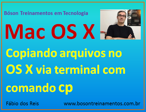 Copiar arquivos com comando cp via terminal