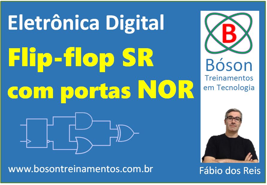 Flip-flop SR com portas lógicas NOR