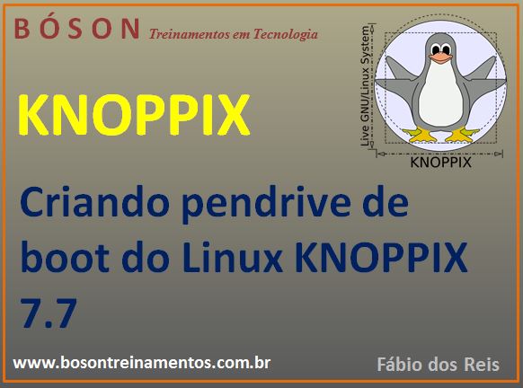 Pendrive de boot do Linux KNOPPIX 7.7