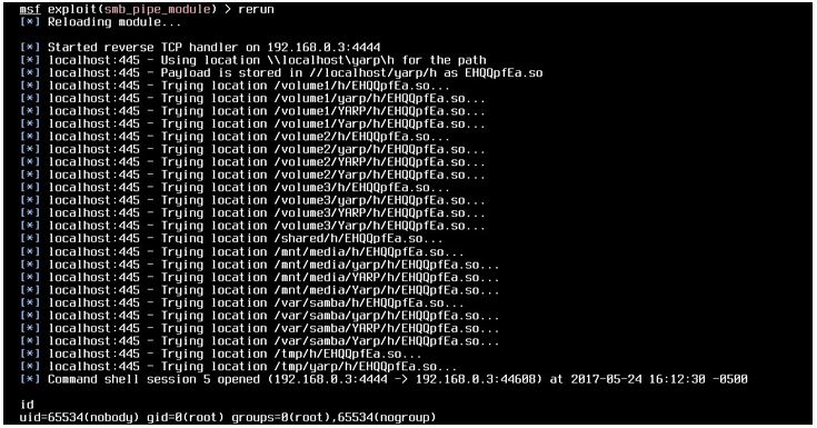 Falha no Samba - Linux exploit