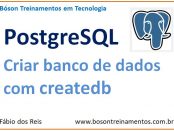 Criar banco de dados com createdb no PostgreSQL