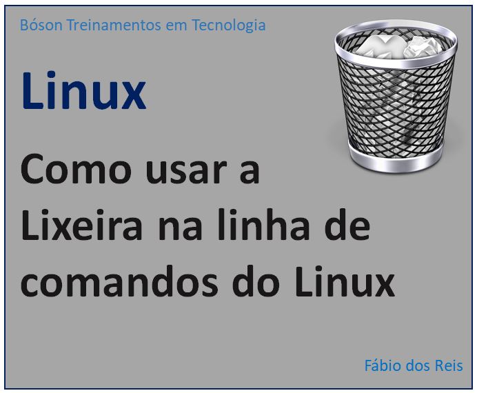Lixeira no terminal do Linux