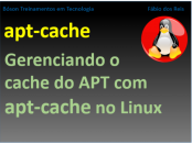 Gerenciar cache do apt com apt-cache no Linux